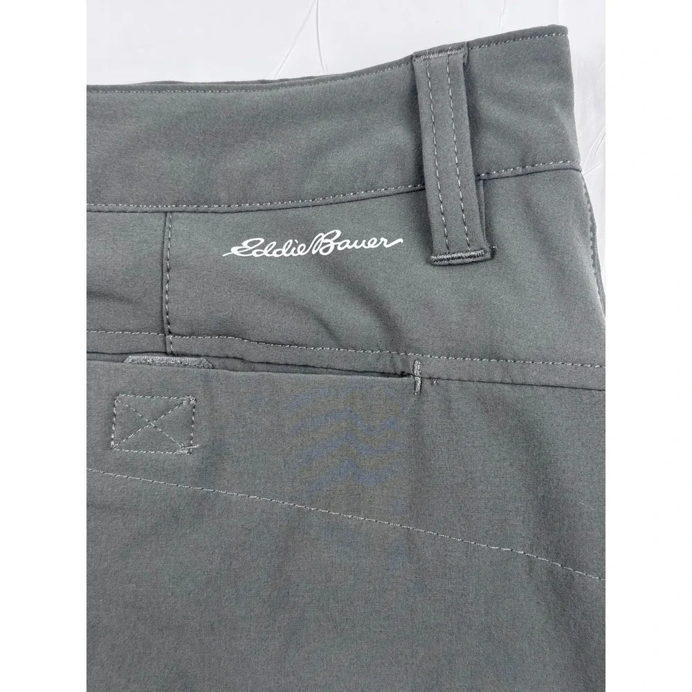 Eddie Bauer Travex Gray‎ Cargo Skort Womens 14 Hiking Golf Travel Activewear